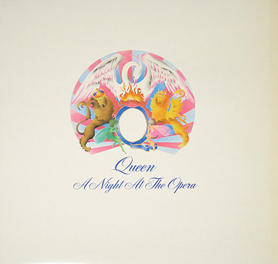 QUEEN - A Night at the Opera  album front cover vinyl record